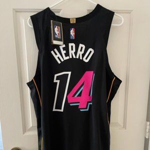 Authentic Jersey NBA Miami Heat #14 Herro